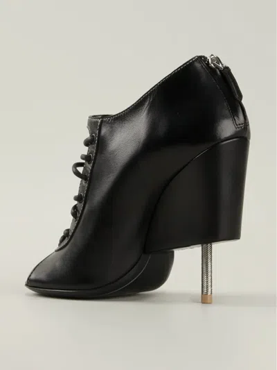 Givenchy Lace-up Boots In Black