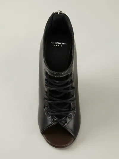 Givenchy Lace-up Boots In Black