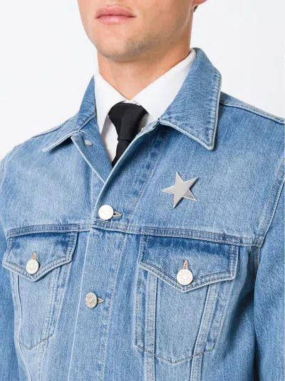 Givenchy Star Pin In Metallic