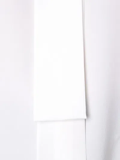 Givenchy Bow Blouse In White