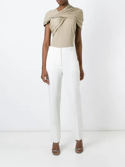 Givenchy Twisted Effect Top In Neutral