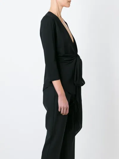 Givenchy Tie Fastening Blouse In Black