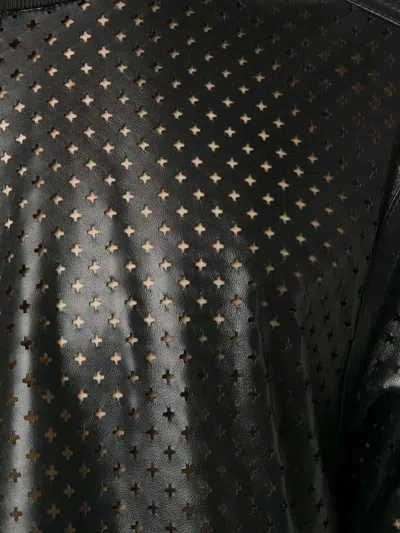 Givenchy Perforated Sweatshirt In Black
