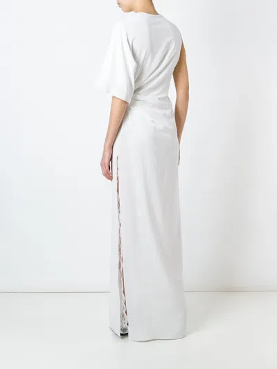 Givenchy Draped Off-shoulder Dress In White
