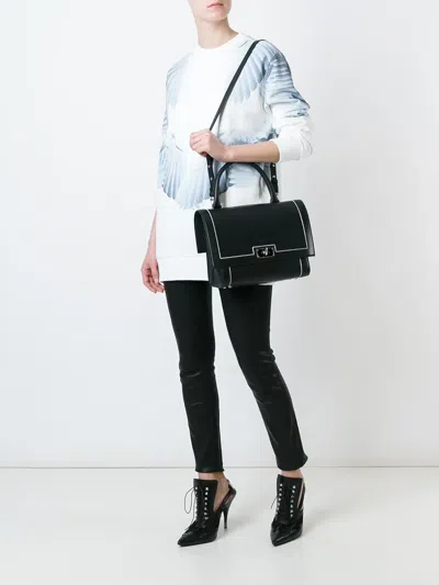 Givenchy Medium 'shark' Tote In Black