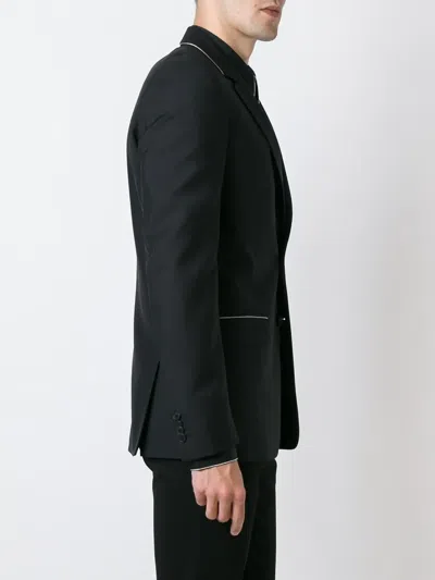 Givenchy Chain Trim Blazer In Black