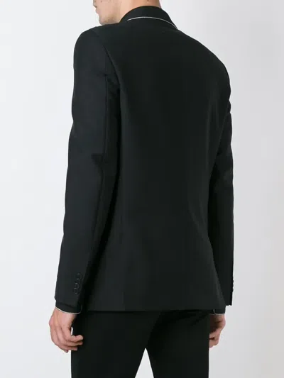 Givenchy Chain Trim Blazer In Black