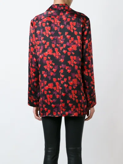 Givenchy Abstract Floral Print Shirt In Multi