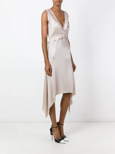 Givenchy Technical Pleated Dress In Multi