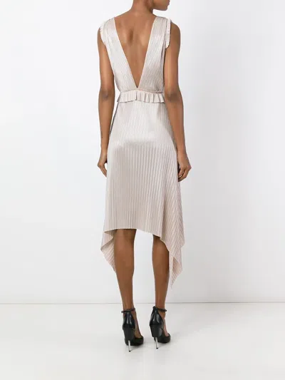 Givenchy Technical Pleated Dress In Multi