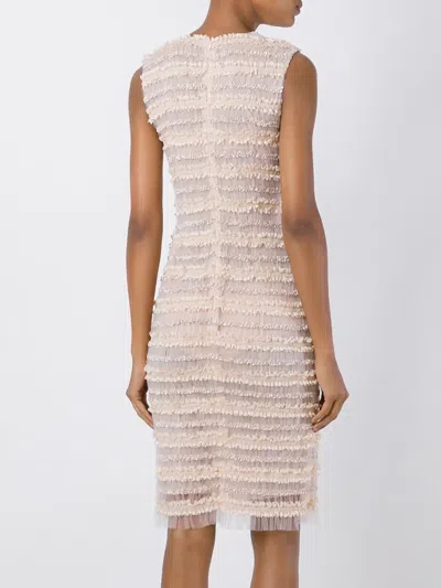 Givenchy Ruched Panel Dress In Purple