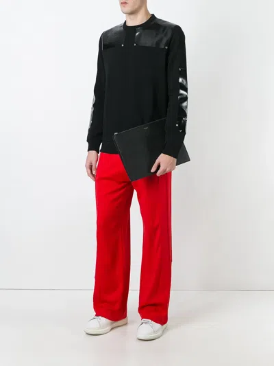 Givenchy Large Zip Pouch In Black