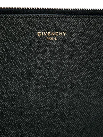 Givenchy Large Zip Pouch In Black