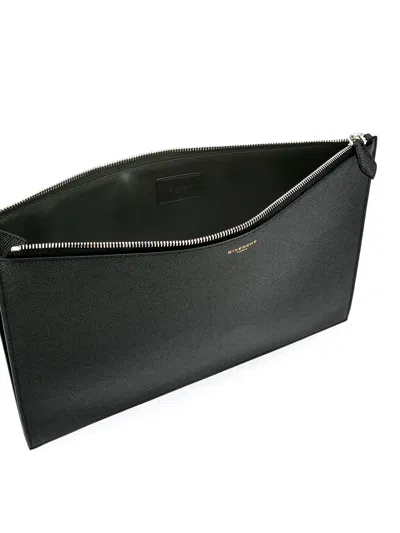 Givenchy Large Zip Pouch In Black
