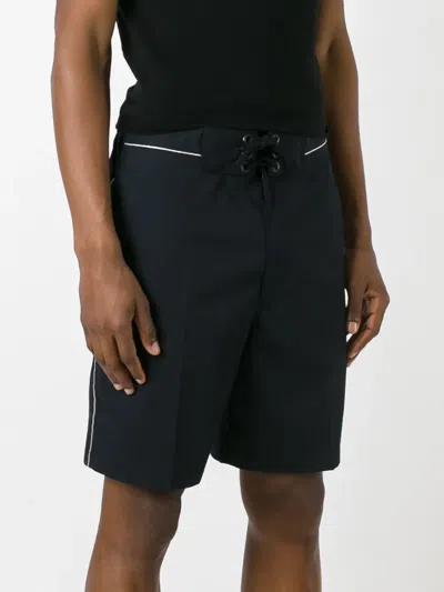Lanvin Drawstring Shorts In Blue
