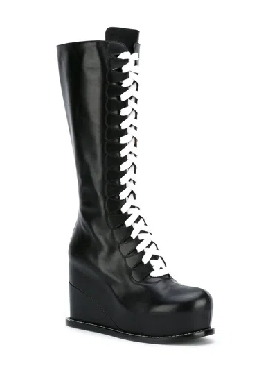 Givenchy Frida Platform Boots In Black