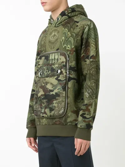 Givenchy Camouflage Hooded Sweatshirt In Multi