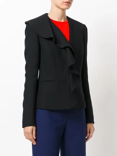 Pucci Frill-embroidered Blazer In Multi
