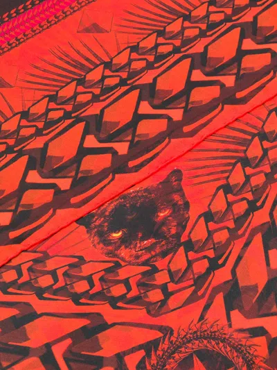 Givenchy Patterned Scarf In Animal Print