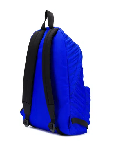 Balenciaga Quilted Backpack In Blue