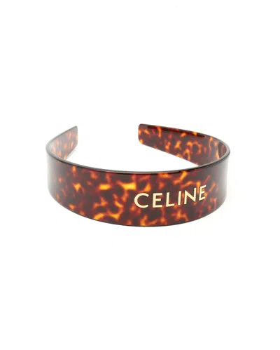 Celine Céline Logo Headband In Multi