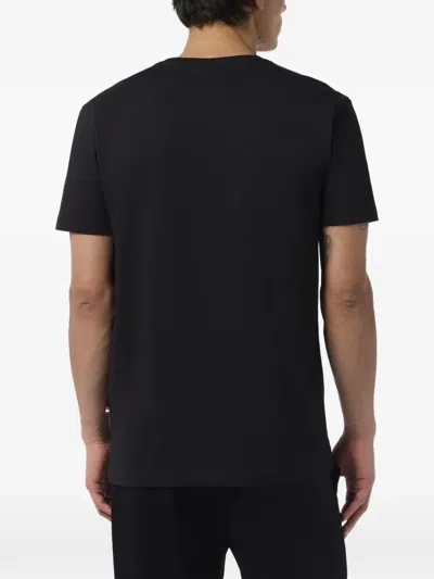 Billionaire Monogram T-shirt In Black