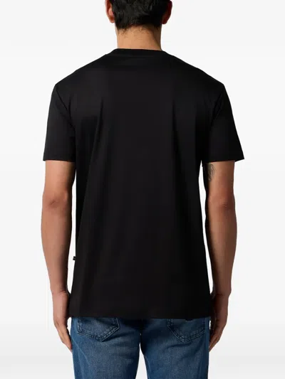 Billionaire Round-neck Logo-patch T-shirt In Multi