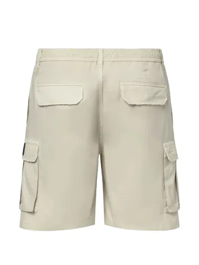 Ecoalf Belt Loop Cargo Shorts In Blue