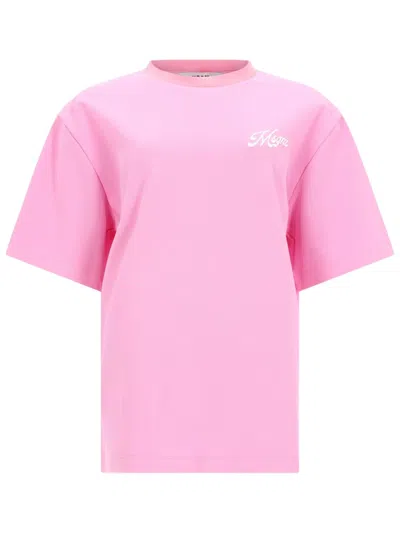 Msgm Logo-print Short-sleeved T-shirt In Multi