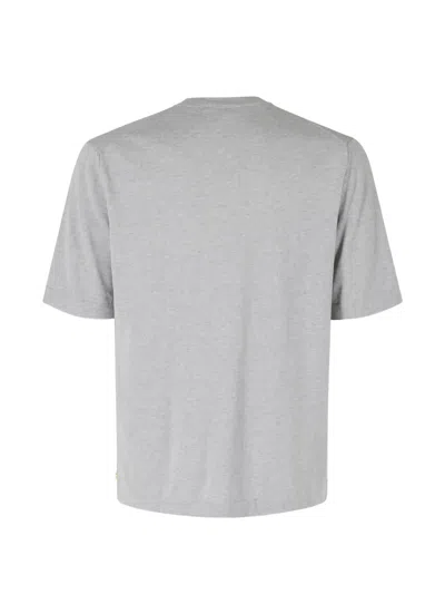 K-way Combe Marl-effect Crew-neck T-shirt In Multi