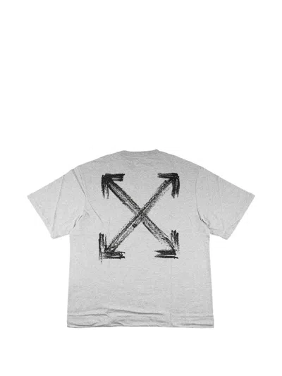 Off-white Chalk Arrow T-shirt In Multi