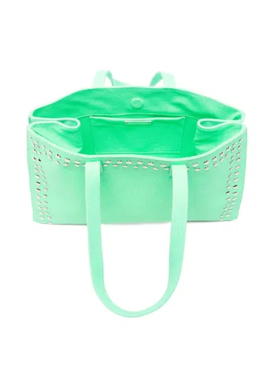 Gimaguas Stud-embellished Backpack In Green