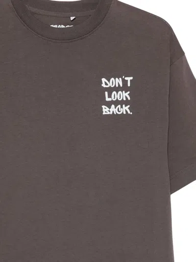 George Logo-print T-shirt In Gray