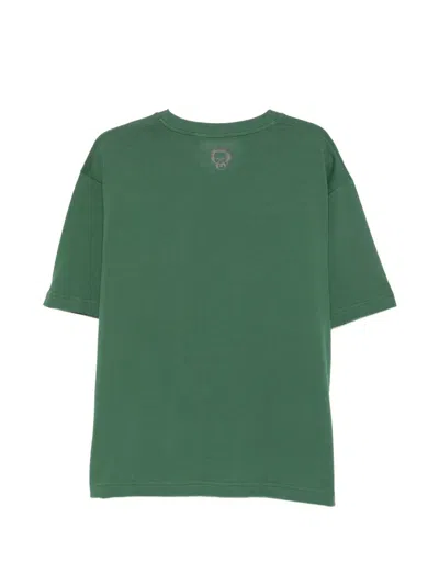 George Slogan-print Drop-shoulder T-shirt In Multi