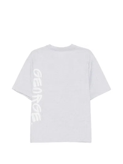 George Slogan-print T-shirt In Multi