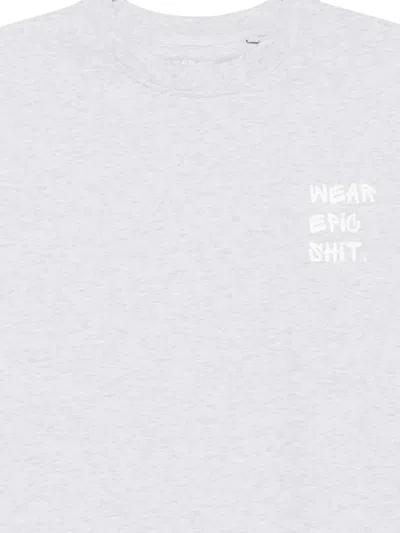 George Slogan-print T-shirt In Multi