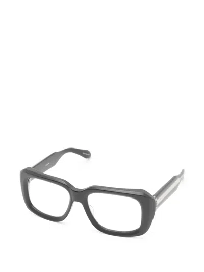 Matsuda Square-frame Glasses In Black