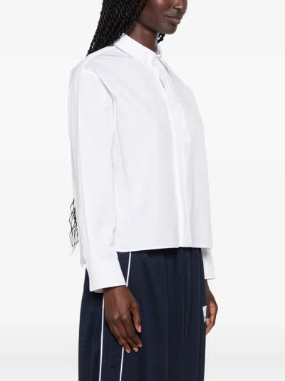 Kenzo Buttoned Shirt In White