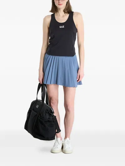 Ea7 Dynamic Racerback Tank Top In Black