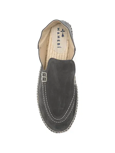 Manebi Contrast-stitched Espadrilles In Multi
