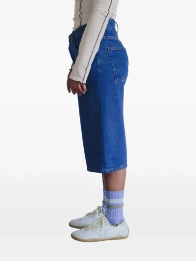 Baserange Grass Shorts In Blue
