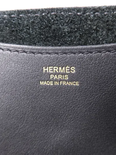 Pre-owned Hermes In The Loop 23 Handbag In Black