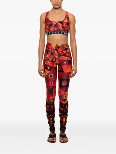 Pucci Occhi-print Top In Multi