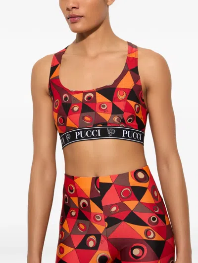 Pucci Occhi-print Top In Multi