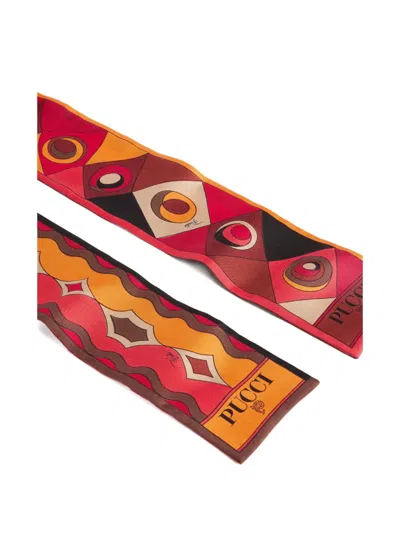 Pucci Mixed-print Silk Twill In Multi