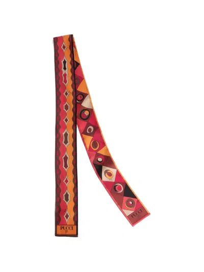 Pucci Mixed-print Silk Twill In Multi
