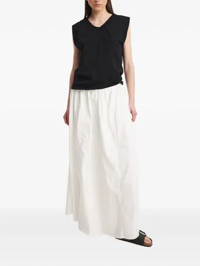 Eleh Gathered A-line Maxi Skirts In Multi