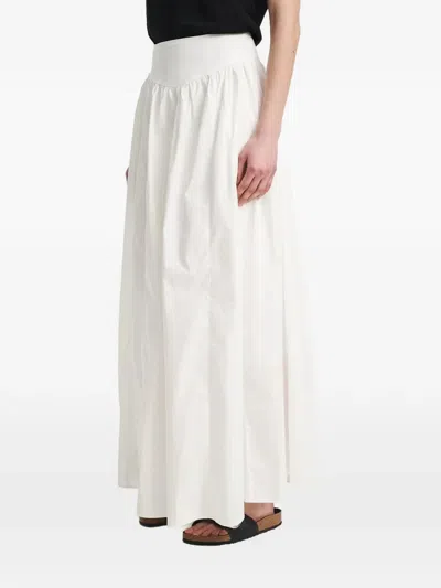 Eleh Gathered A-line Maxi Skirts In Multi