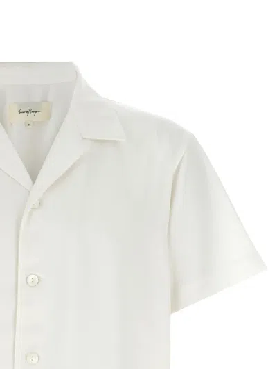 Second / Layer Avenue Short-sleeve Shirt In White