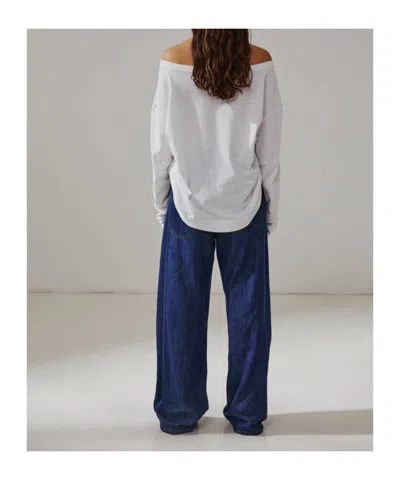 Darkpark Belt Loop Jeans In Blue